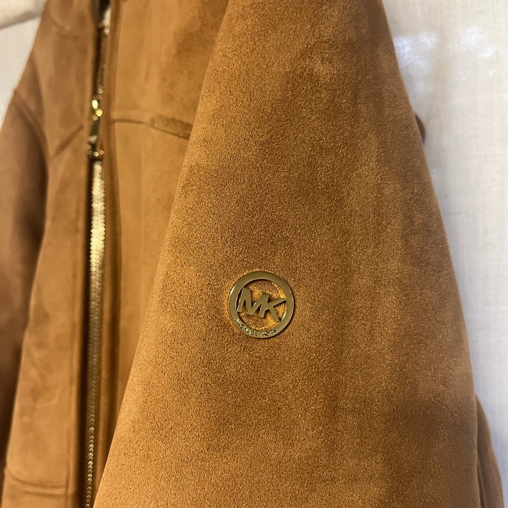 Michael Kors Suede Dress Coat